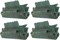 Ram-Pro Green Gentle Gardening Plant & Flower Lever Loop Gripper Clips, Tool for Supporting or Straightening Plant Stems, Stalks, and Vines
